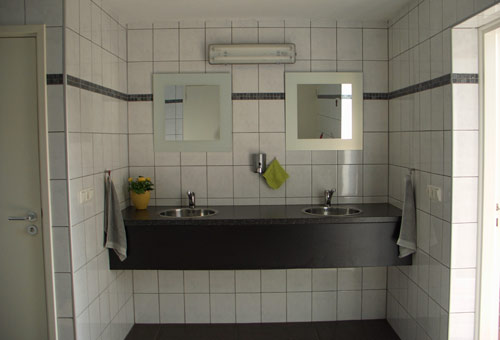 Sanitair van de camping